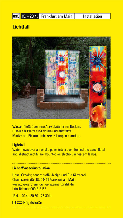 Luminale, April 2012: Engel der Nacht